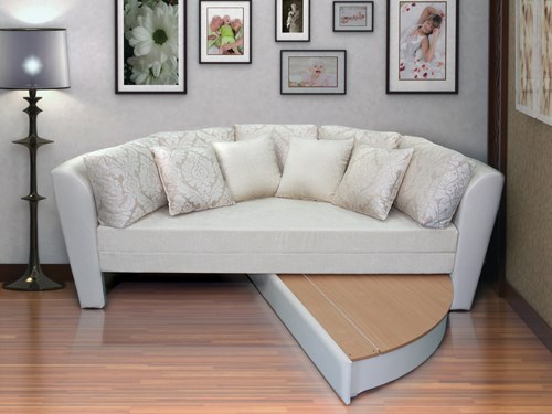 Круглый диван-кровать Смайл в Санкт-Петербурге - изображение 1
